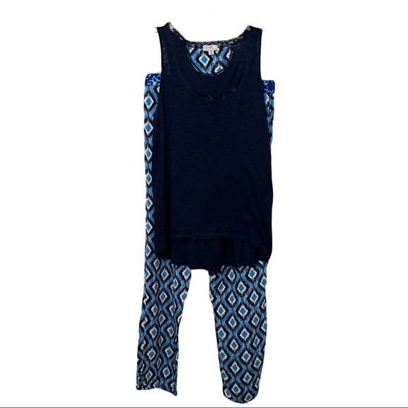 LOUNGE AFFAIR Other - LOUNGE AFFAIR (NWOT) PJ SET (TOP & BOTTOM) SIZE M. DRAWSTRING WAIST